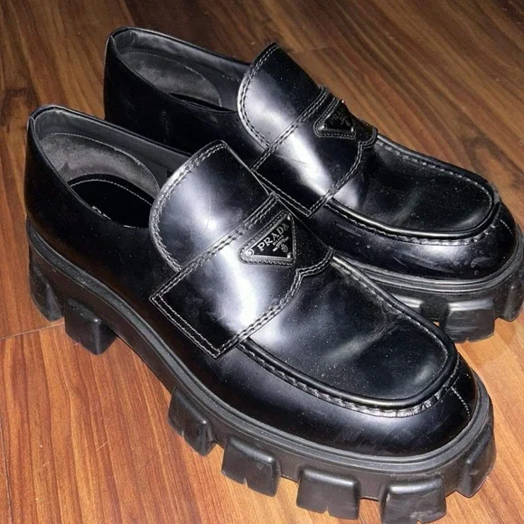 Shoes | Prada Loafers Men 40 Or Best Offer | Poshmark display picture 1